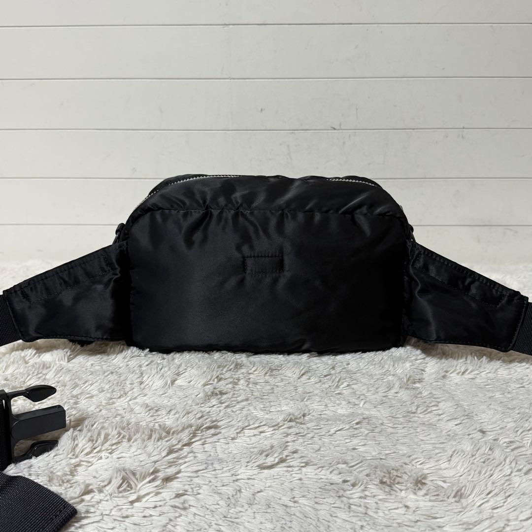 ⭐️未使用級⭐️　PORTER　TANKER　ボディバッグ　ブラック　ウエストバッグ