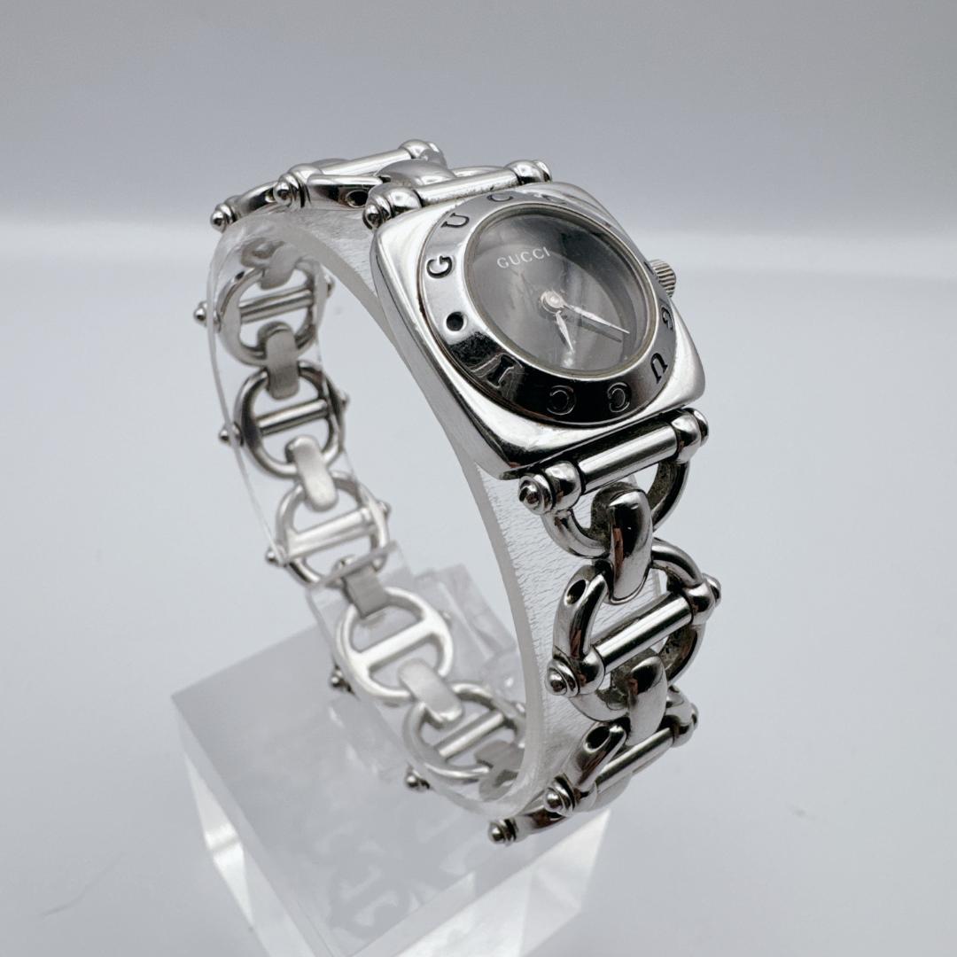【美品】GUCCI 6400L ホースビット バングル チェーン