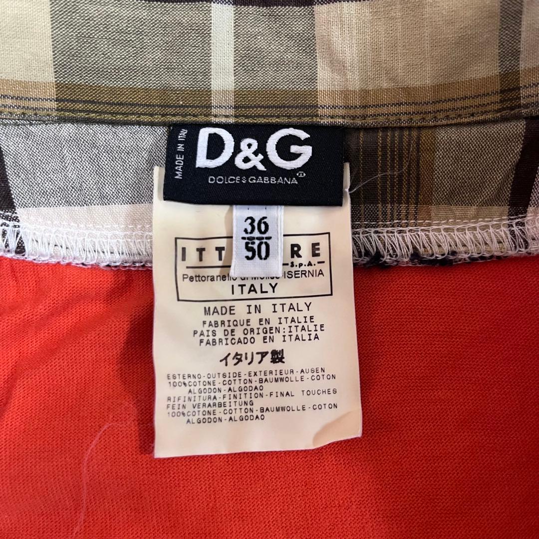 D&G/Dolce＆Gabbana ノースリーブシャツ