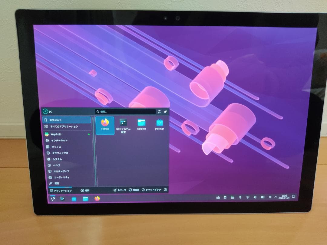 Surface Pro 4 Win11×Linux×Android