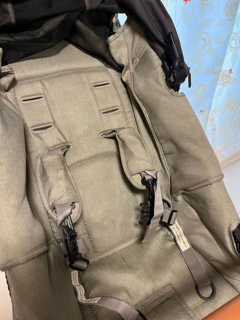 エアバギー ココプレミア　フロムバース/ストーン　レインカバー付