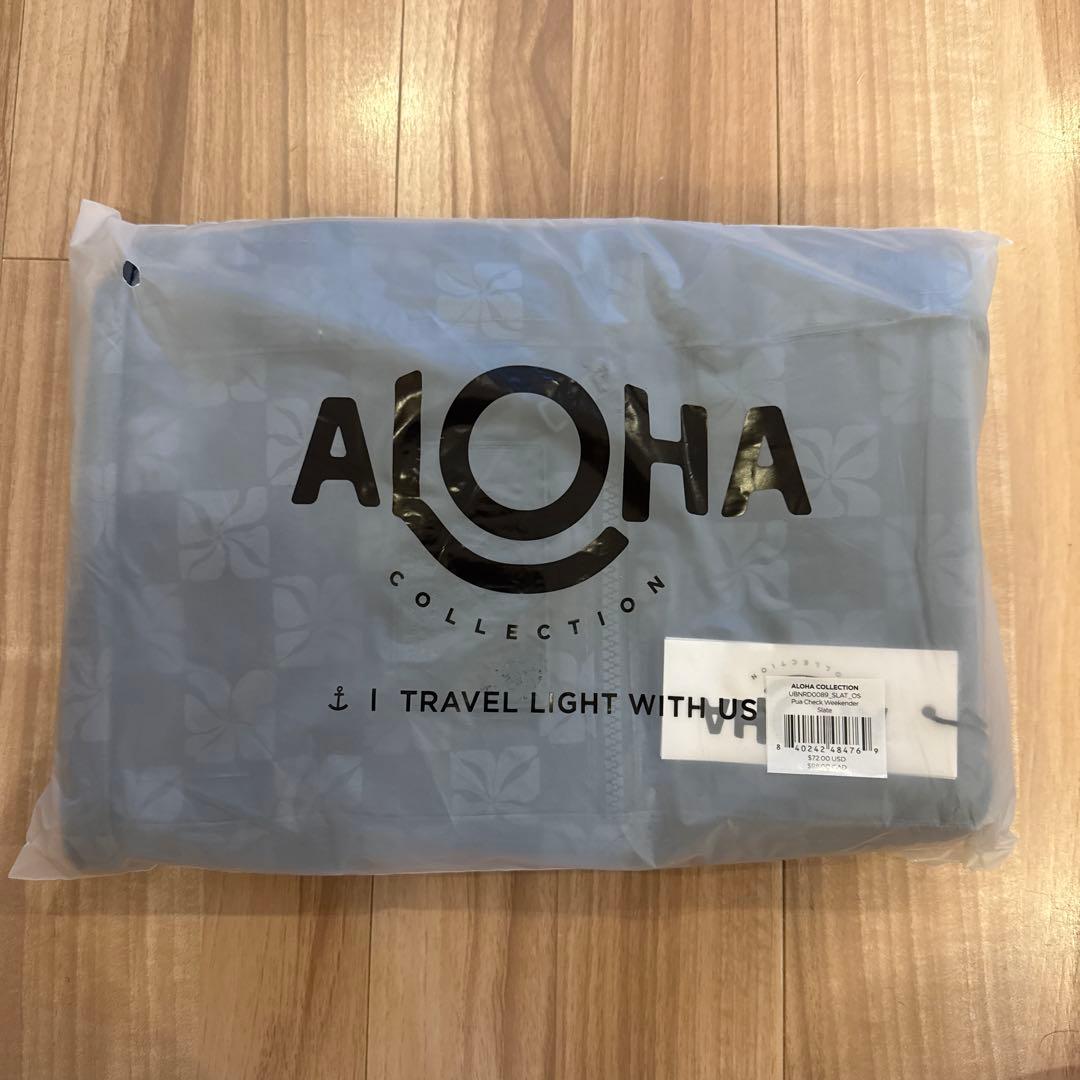 即日発送可ALOHA COLLECTION Pua Checkボストンバッグ