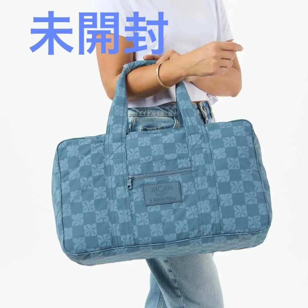 即日発送可ALOHA COLLECTION Pua Checkボストンバッグ