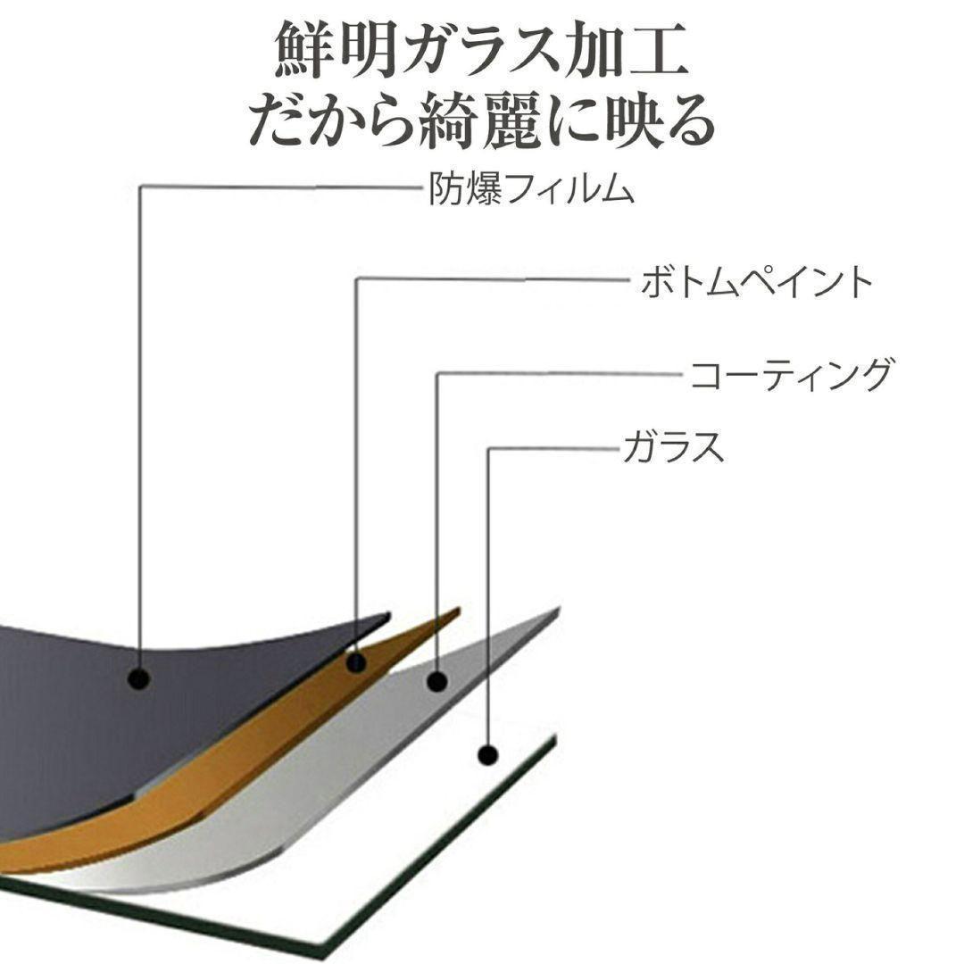 スタンドミラー 150cmx40cm 全身鏡 ゴールド 1421