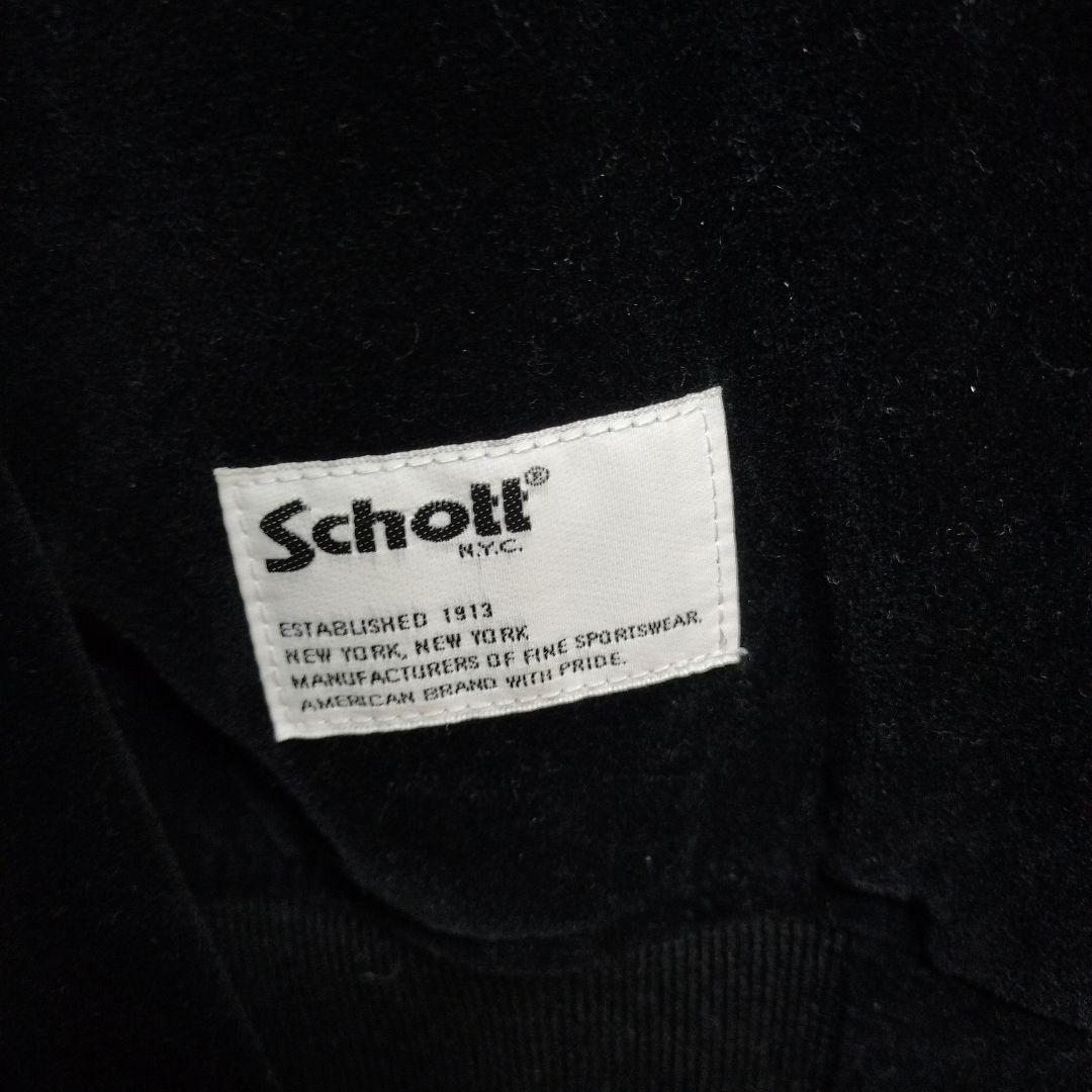 《Schott》 豪華キスマークパンサー刺繍 スーベニアジャケット スカジャン