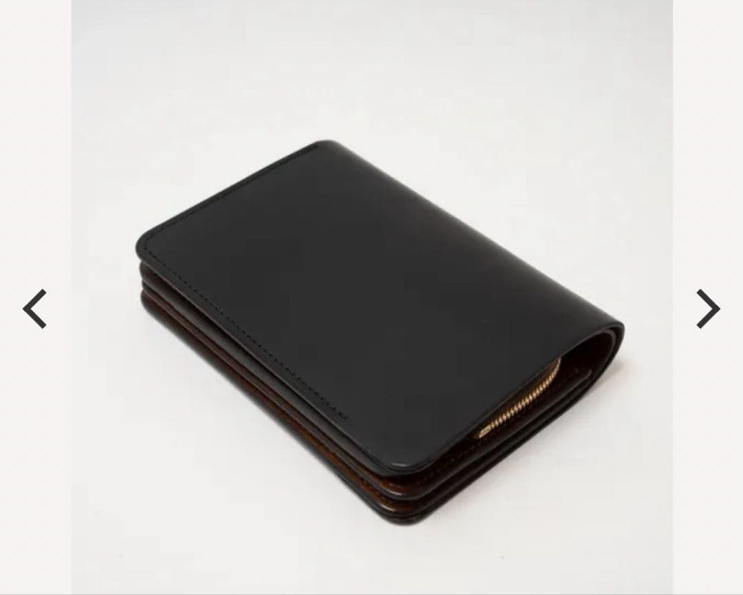 forme Short wallet Cordovan 二つ折り財布