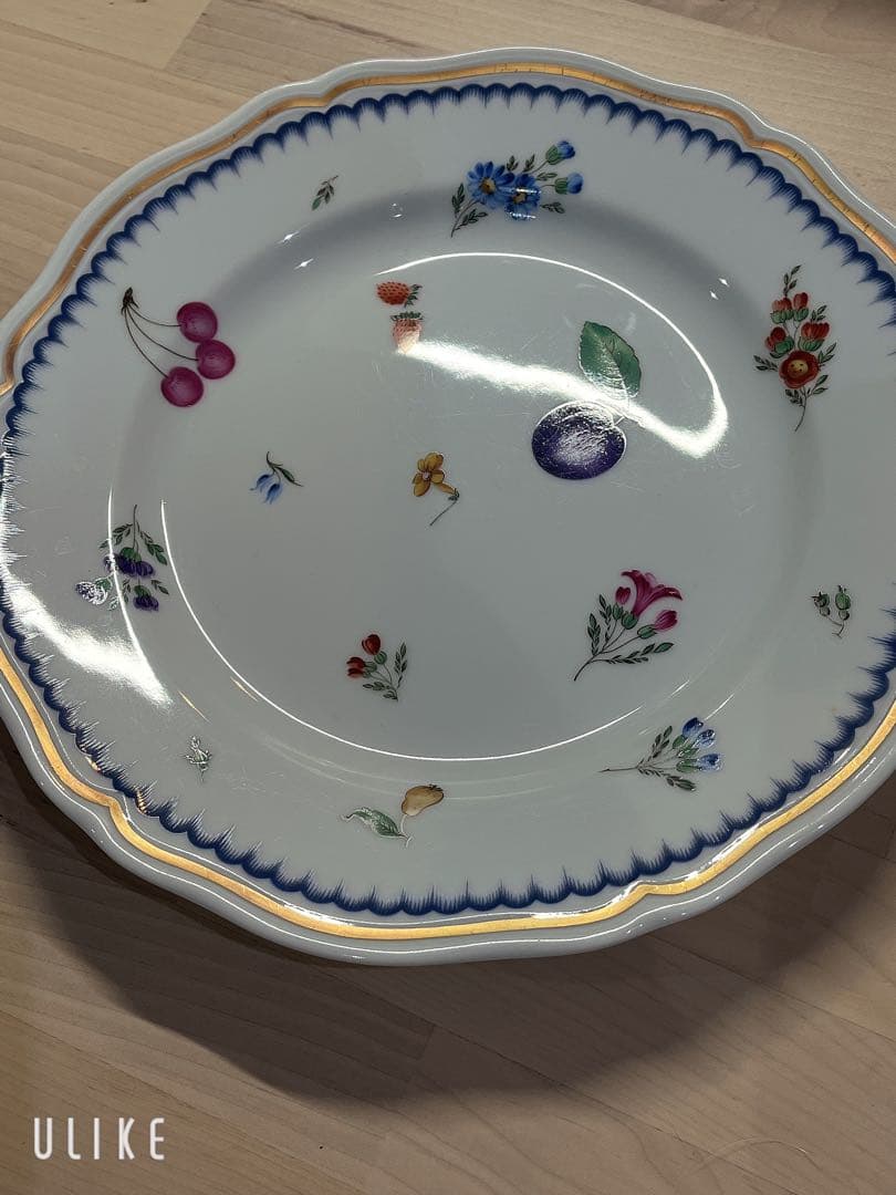 美品25cmリチャードジノリイタリアンフルーツItalian fruits 3枚