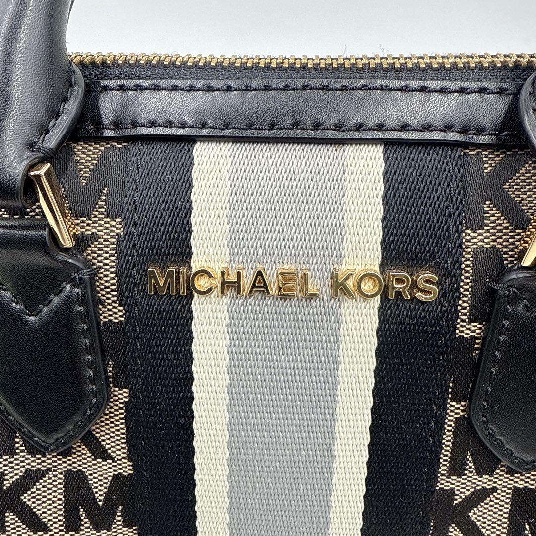 MICHAEL KORS マイケルコース ボストンバッグ モノグラム MKロゴ