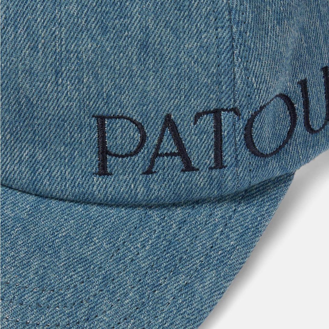最終値下げ！新品未使用！Patou ロゴデニムキャップ