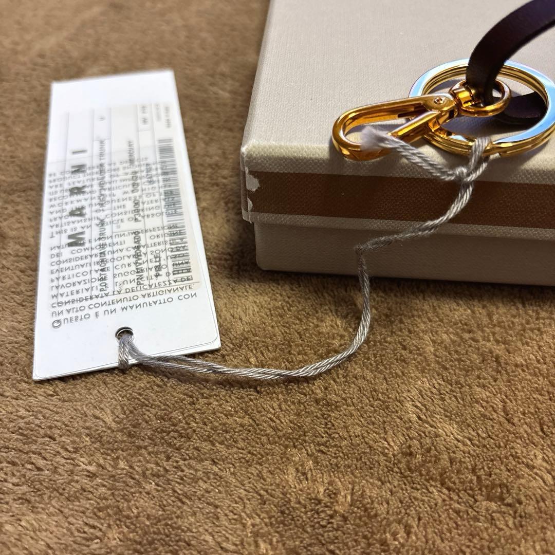 MARNI バッグチャームキーホルダー　未使用品