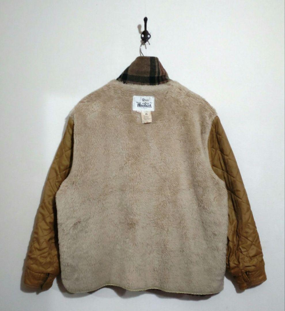 【70s】WOOLRICH ウールジャケット ボアジャケット 白タグ アメリカ製