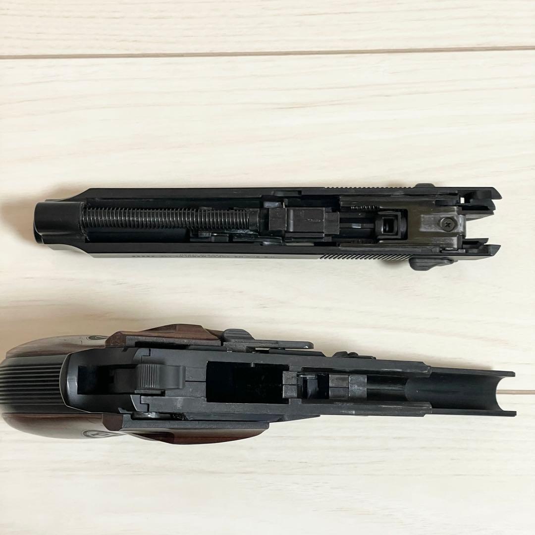 モデルガン　ハンドガン　トイガン　M9　木製　ブラック　エアガン　サバゲー