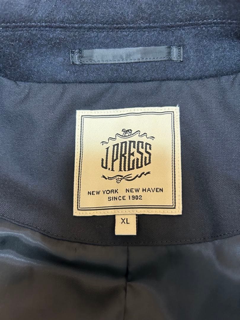 J.PRESSウールカシミアビーバーステンカラーコート
