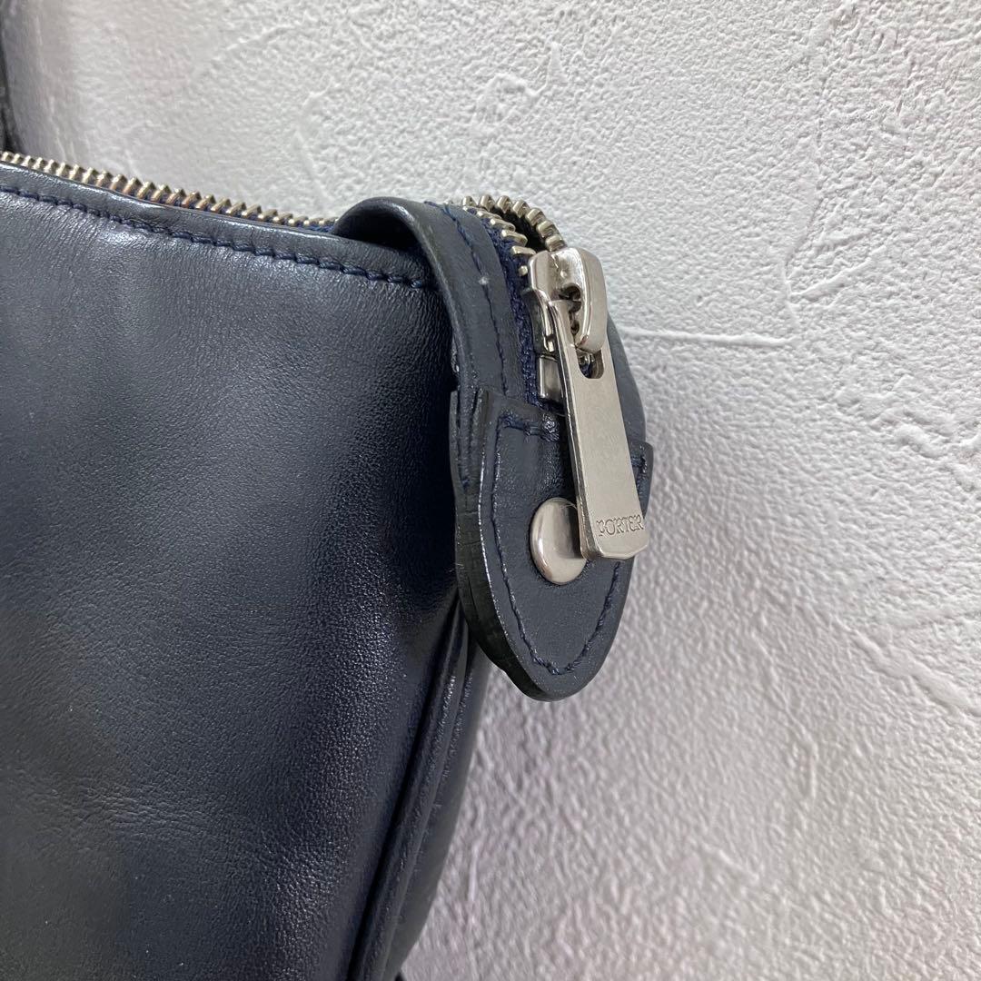 PORTER ポーター ソート ビジネス トートバッグ レザー ネイビー A4