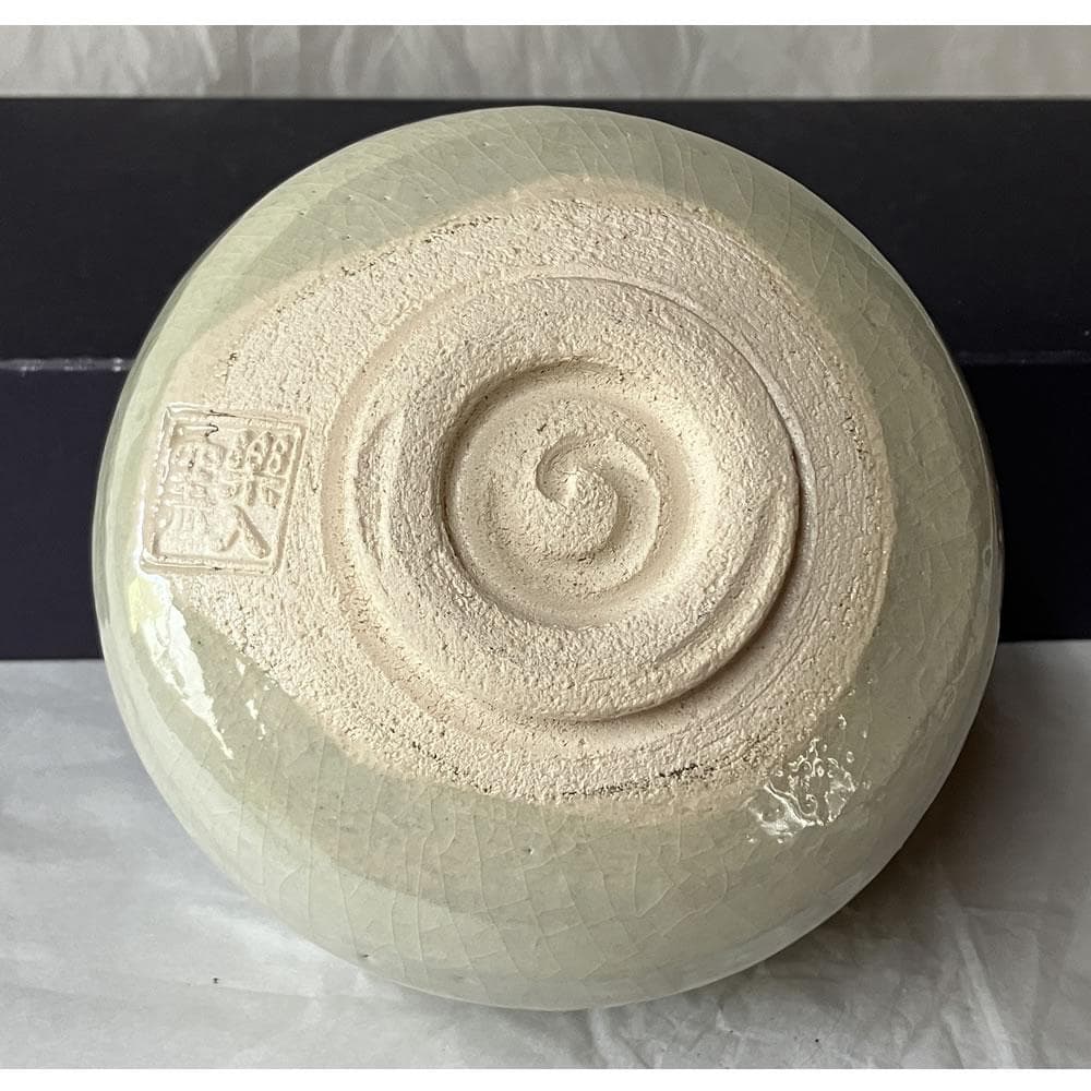 e3132 吉村楽入 節分画 茶碗 共箱 抹茶碗 節分 鬼 お福 節句 茶道具
