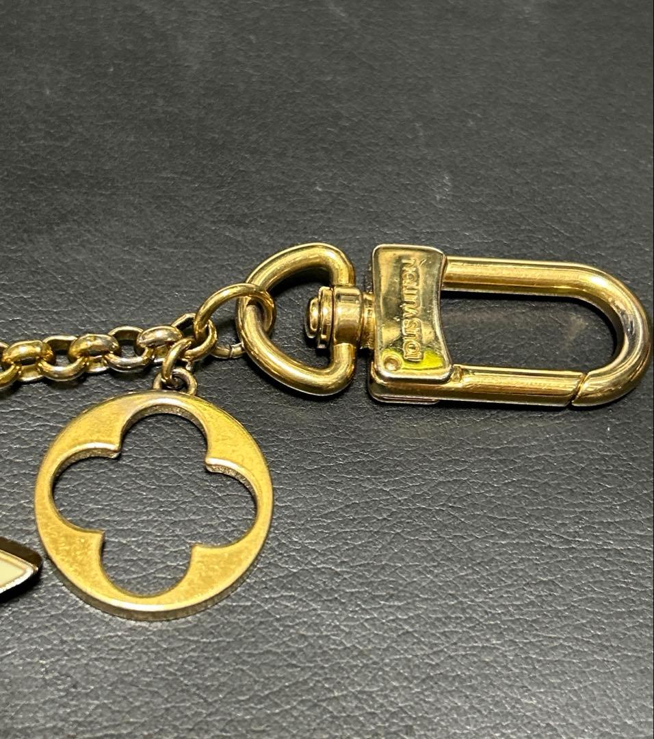 ルイヴィトン バッグチャーム チェーン フルール ドゥ モノグラム　キーリング