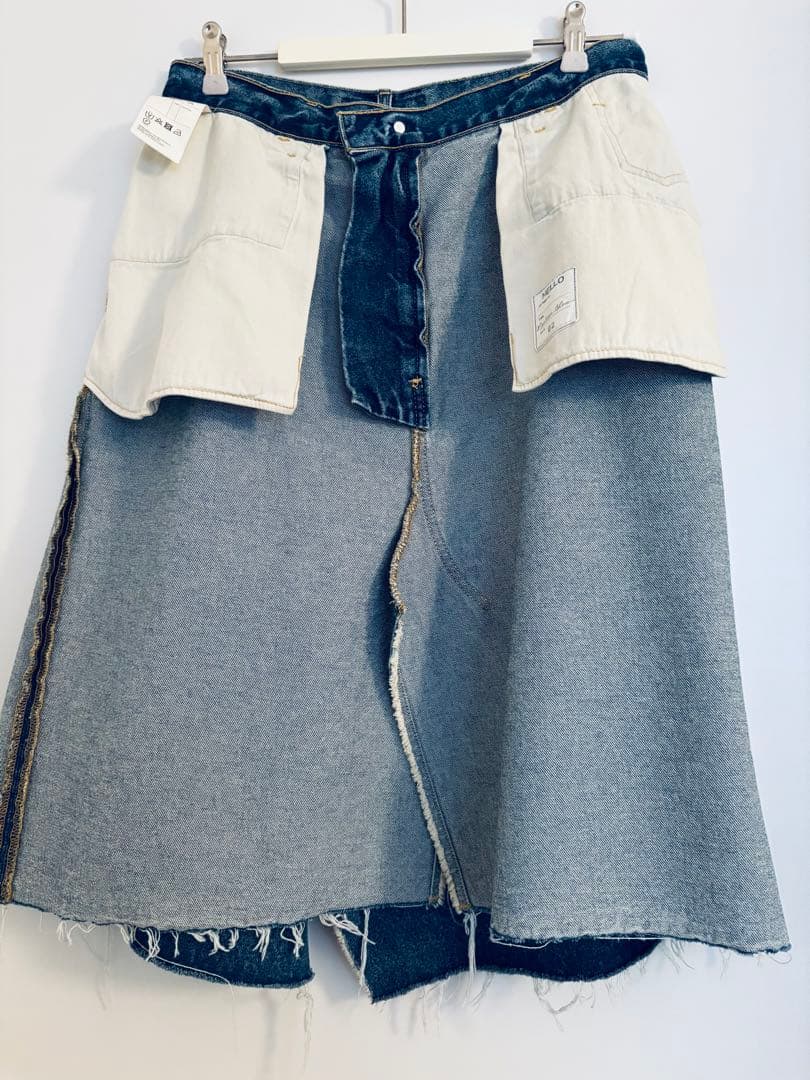 【MADISONBLUE】5PK PEMAKE A-LINEデニムスカート