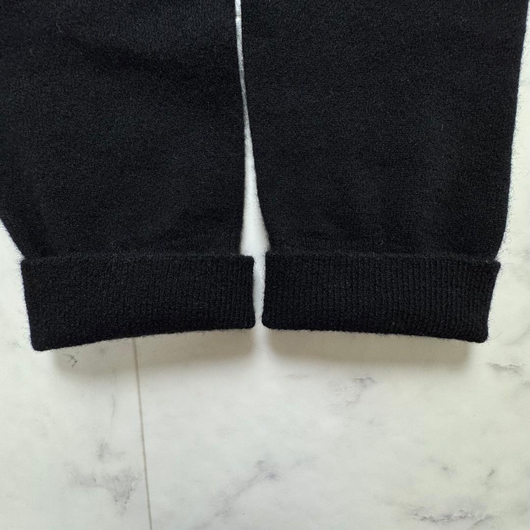 美品　Deuxieme Classe CAPRIクルーネックプルオーバー F黒