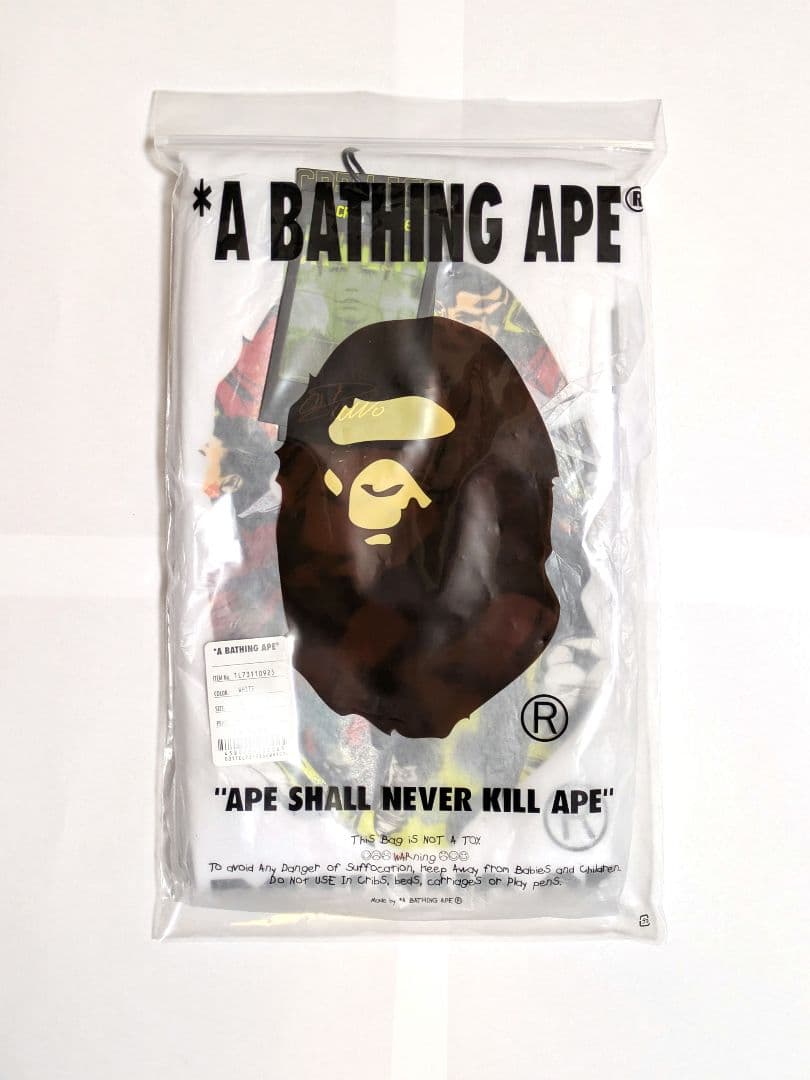 トップス BAPE X CR7 LIFE GRAPHIC RELAXED FIT TEE