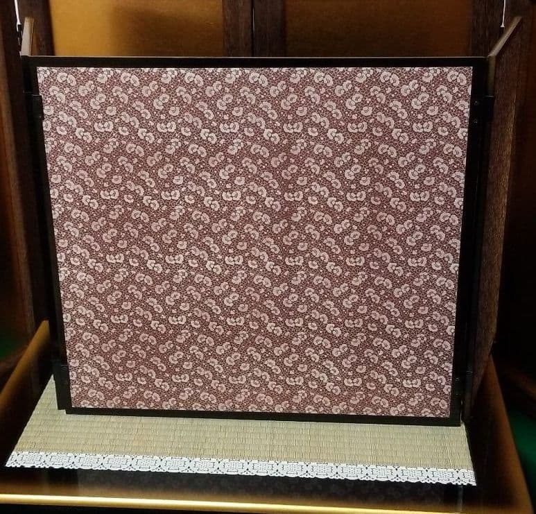 五月人形　台と屏風と弓太刀セット