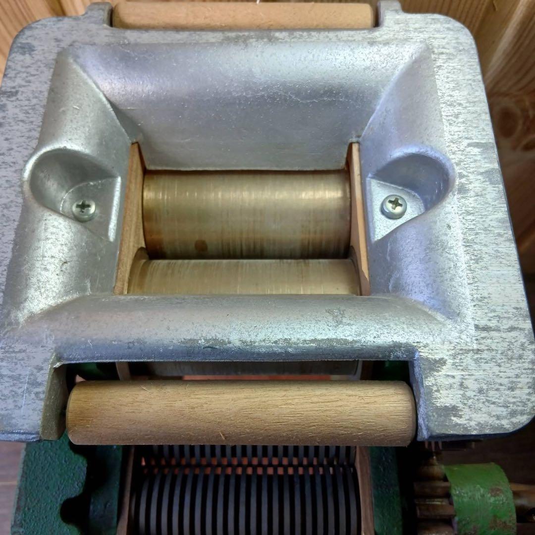 【動作良好】小野式製麺機 2型両刃 手動製麺機 ラーメン・うどん・そば