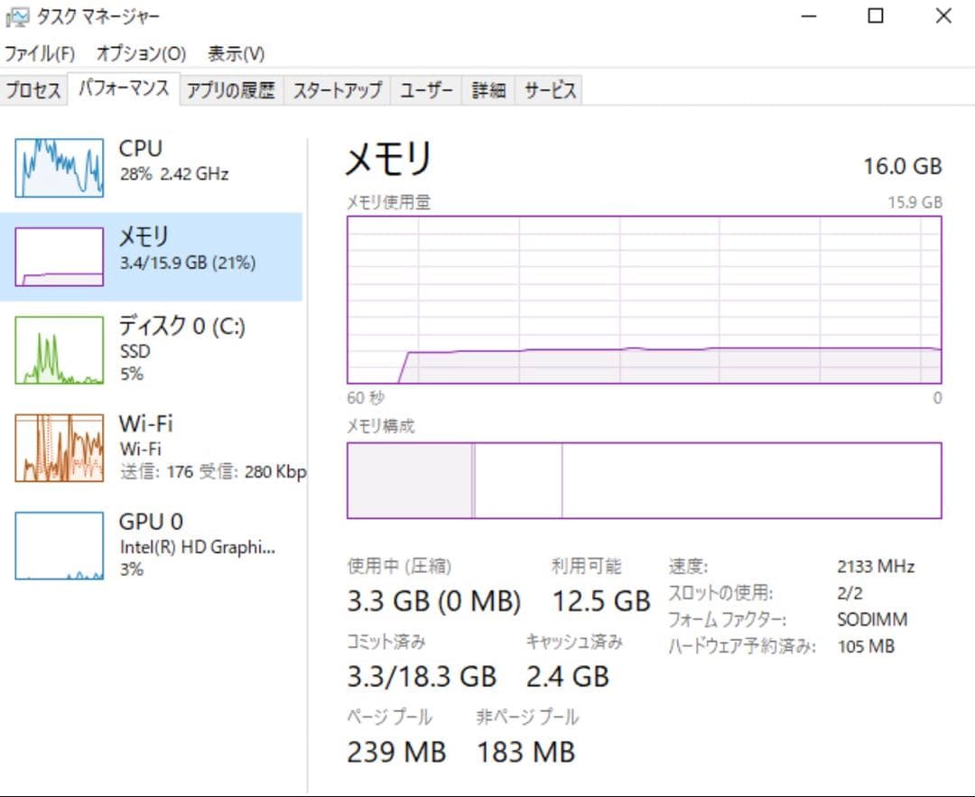 【動作確認済】シリコンパワー DDR4-2400 8GBx2 SODIMM