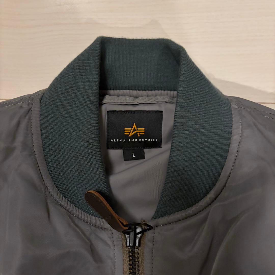 超美品！ALPHA INDUSTRIES MA-1 フライトジャケット L
