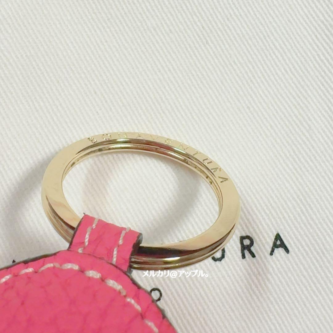 BONAVENTURA ボナベンチュラ　ハート キーホルダー シュリンク レザー