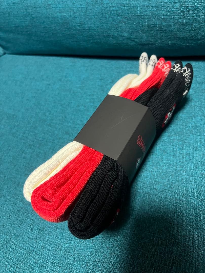 クロムハーツ PRO 99 EYES Socks 99アイズチョンパー刺繍靴下