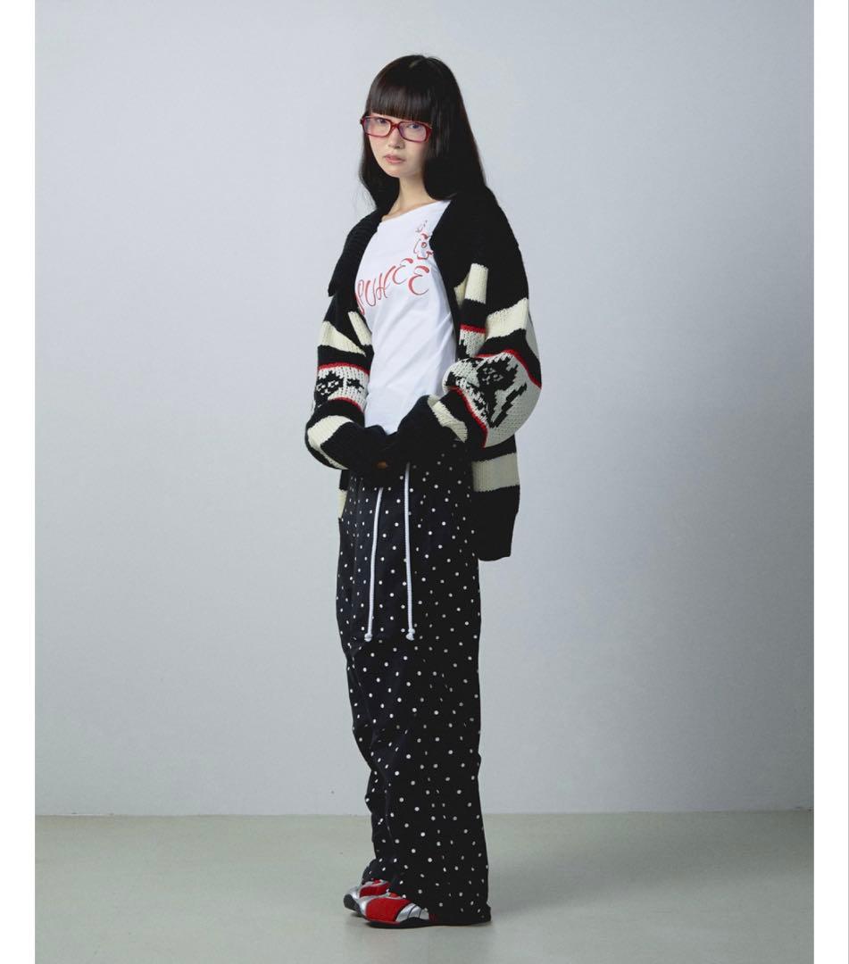 TWS SHINYU 着用　CAT柄ニット