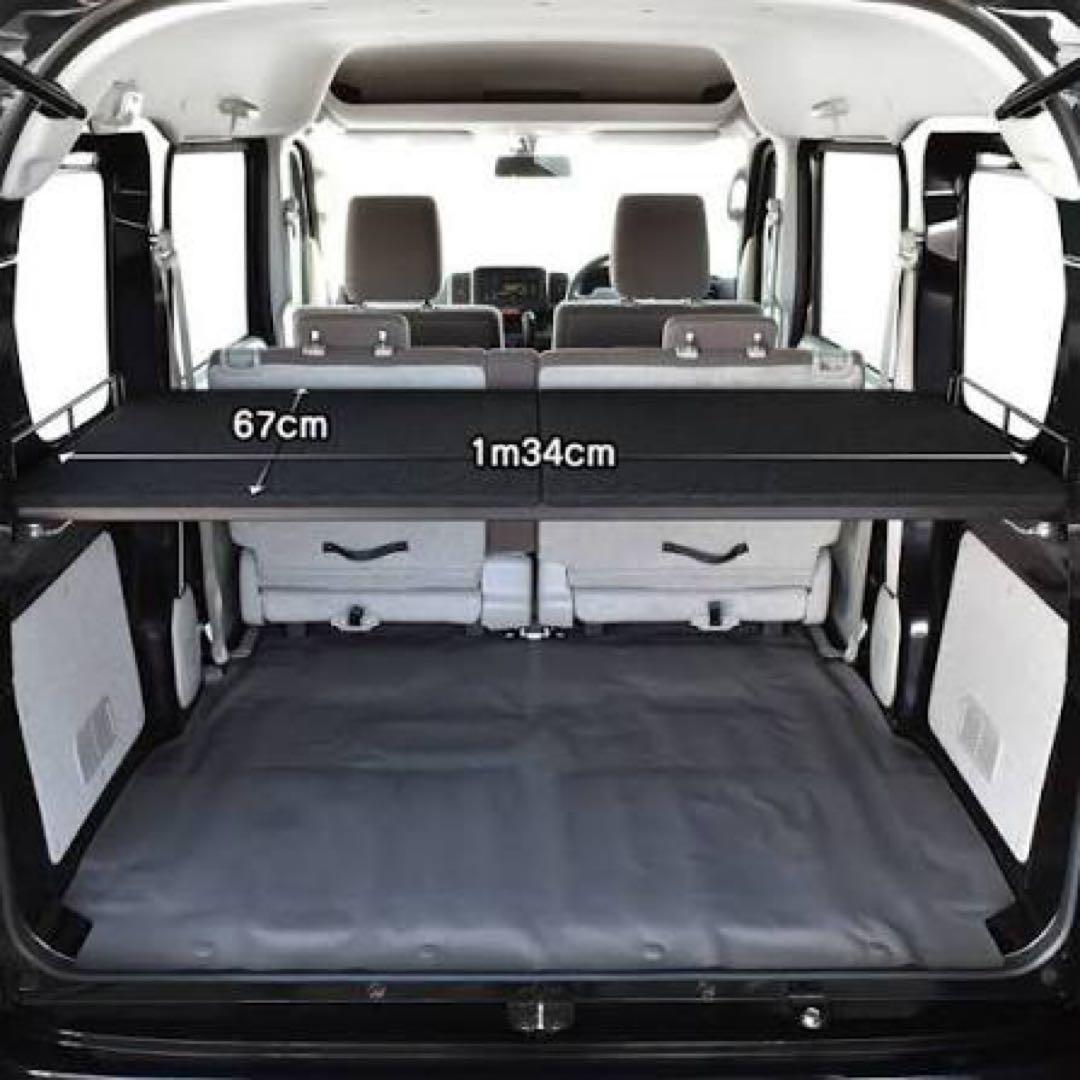 エブリィ 対応 棚キット DA17V 専用 ブラックパンチカーペット タイプ