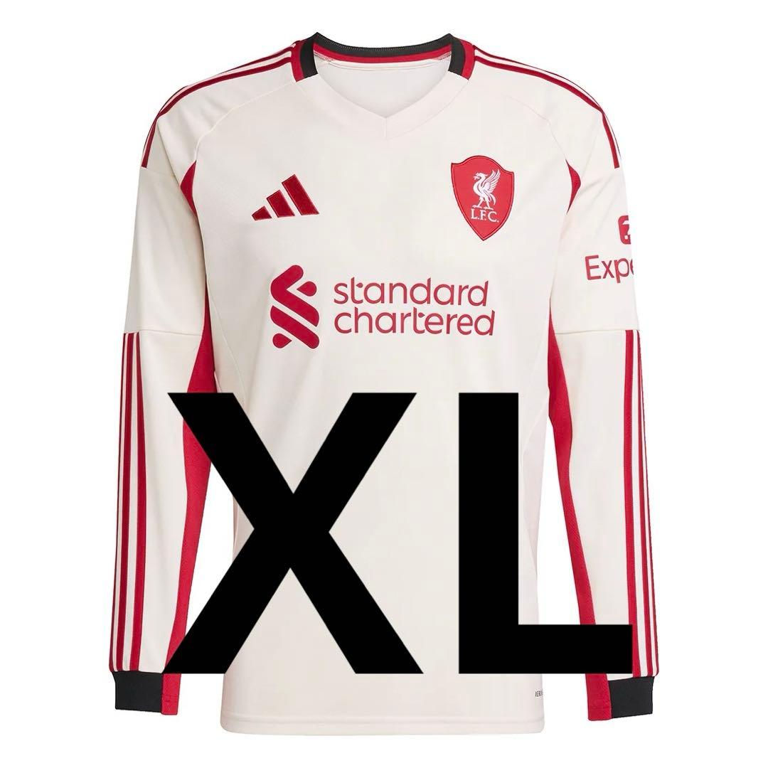 【新品】リヴァプール リバプール 25/26 アウェイ 長袖ユニフォーム XL