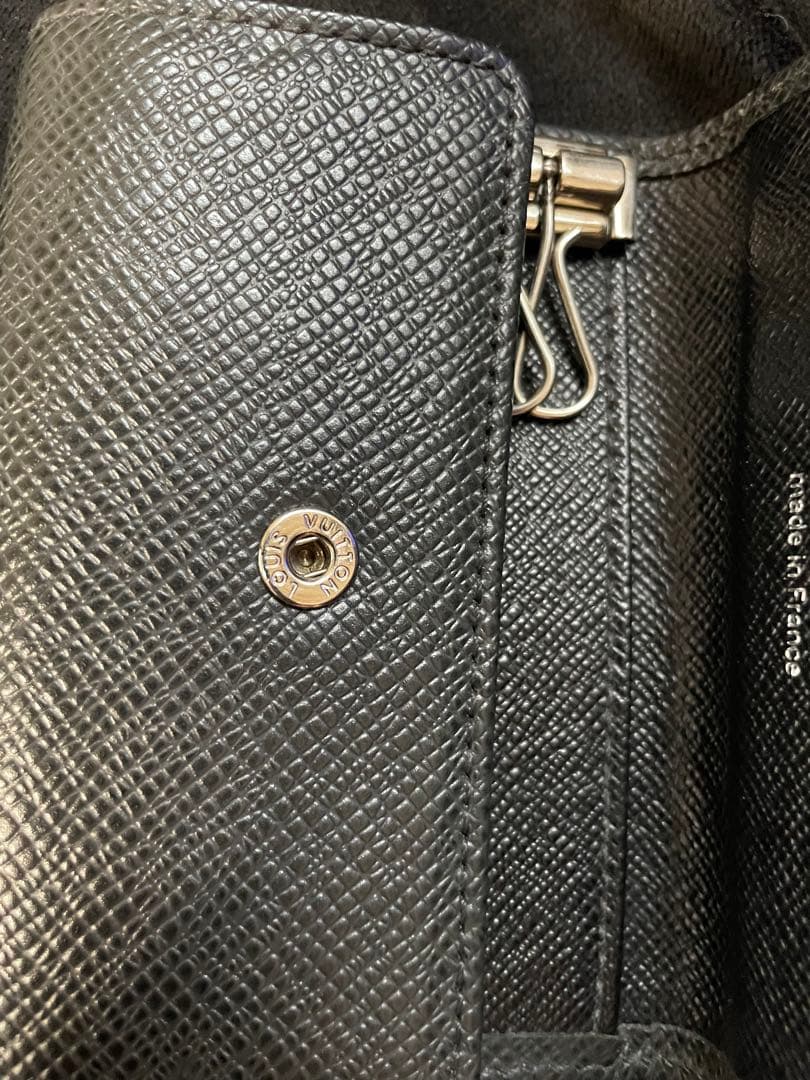 美品 LV ルイヴィトン キーケース 6連 タイガ 黒