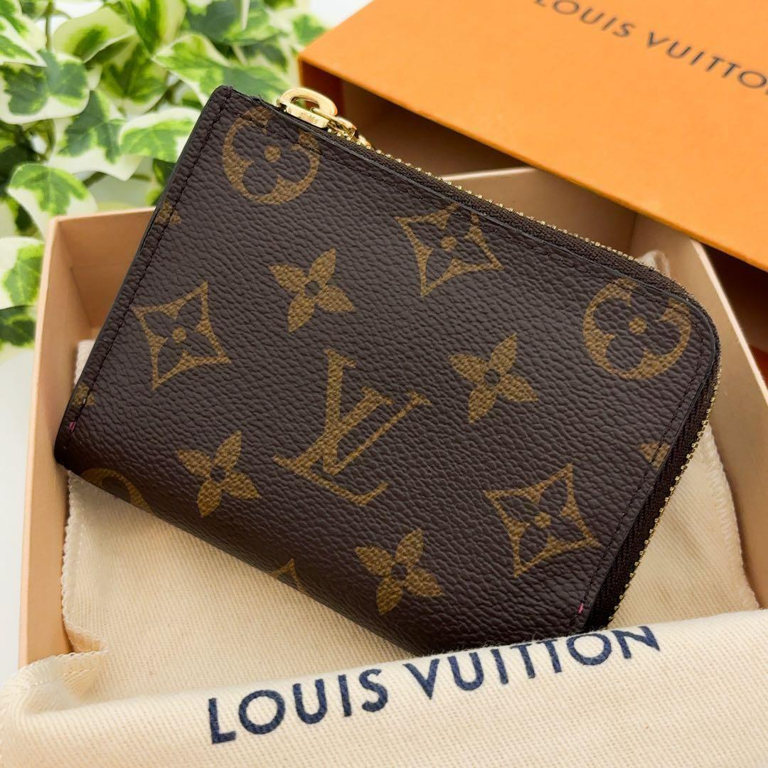 現行品★箱袋付★ルイヴィトン モノグラム ノア コンパクト ミニ 財布 ピンク