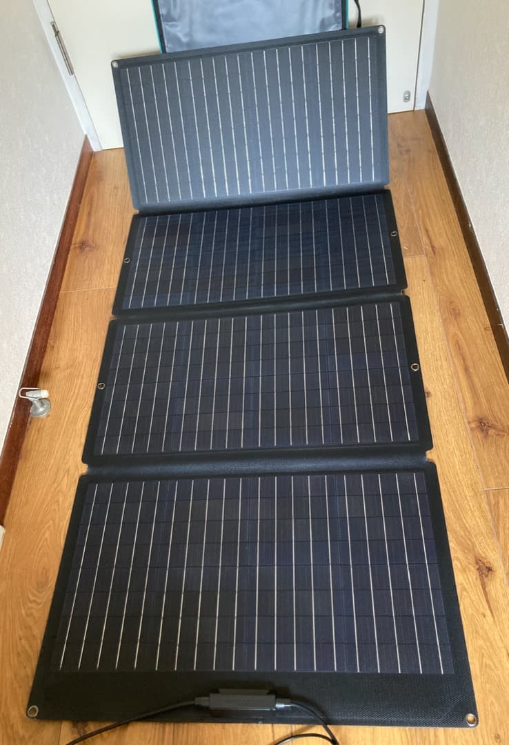 EcoFlow 折りたたみ式ソーラーパネル　160w