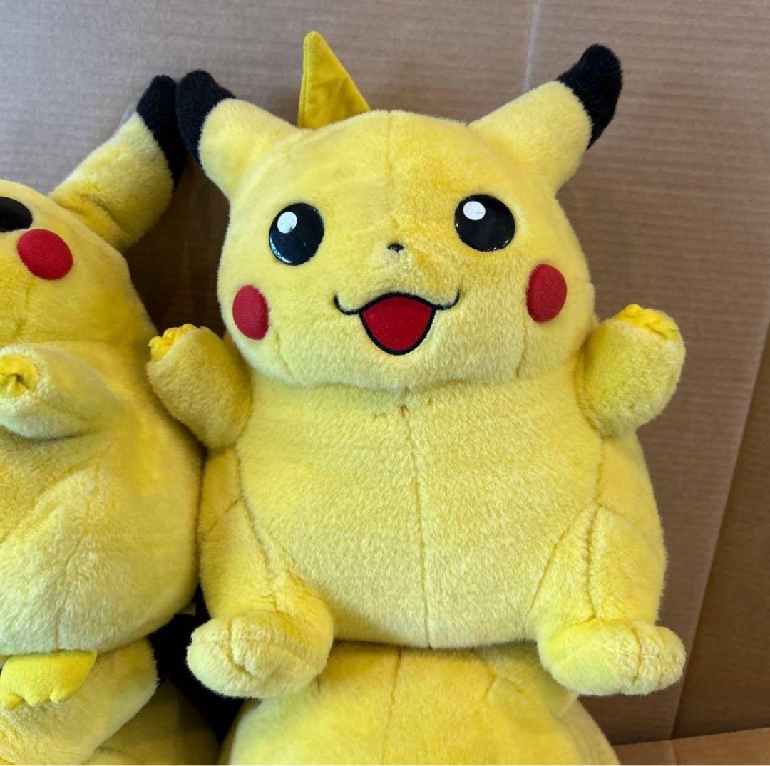 等身大ピカチュウ ぬいぐるみ　4つセット