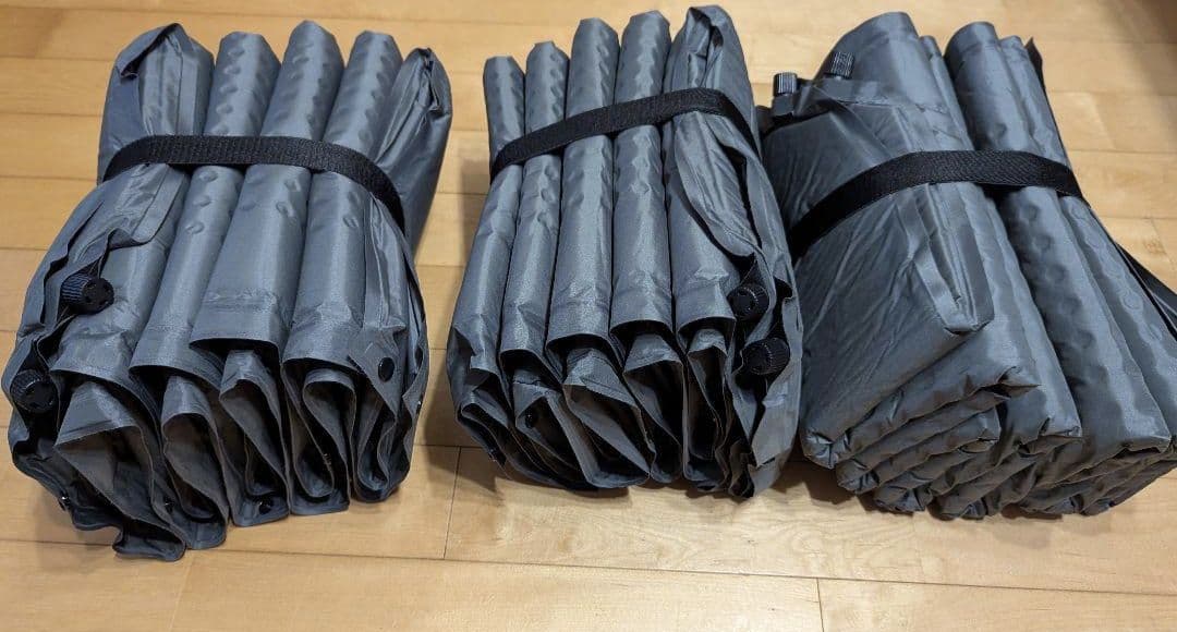 Naturehike インフレーターマット5cm 3個セット（連結可）