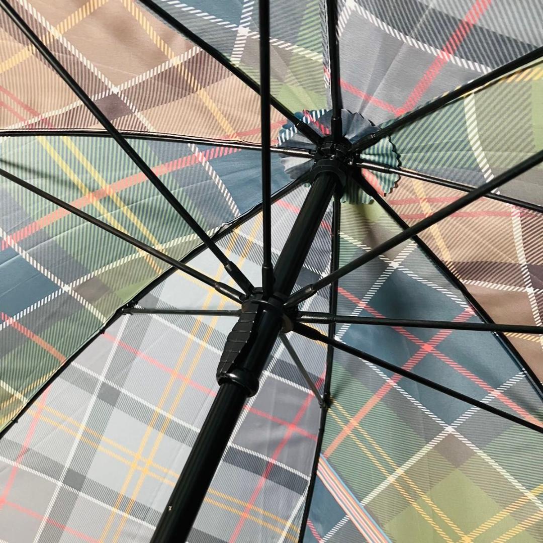 【新品】Paul Smith×Barbour チェック柄 雨傘 ポールスミス