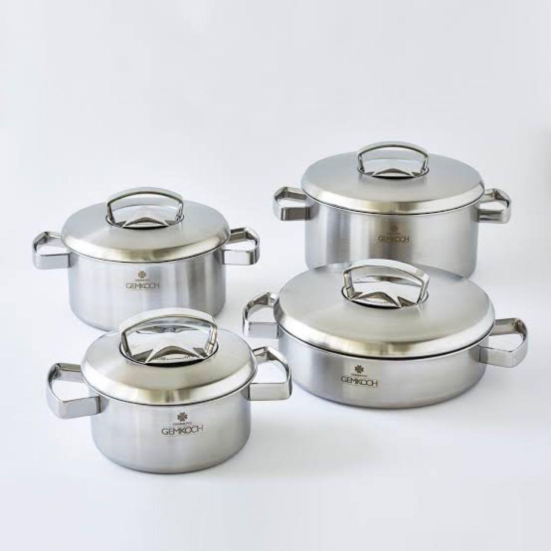 【新品】GEMMA ジェンマジャパン ジェンクック コニカル 3点セット 鍋