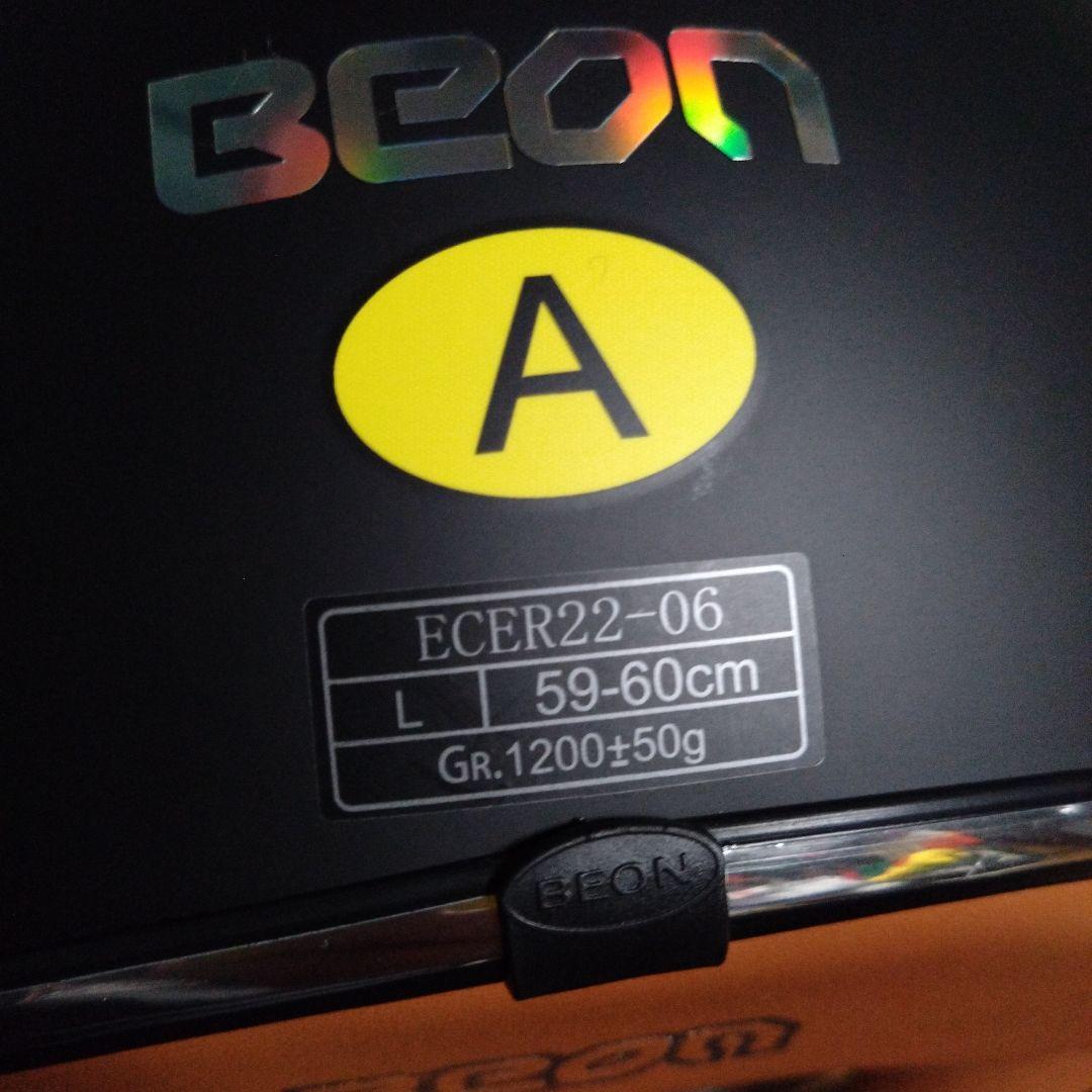 未使用品BEONマットブラックジェットヘルメットL