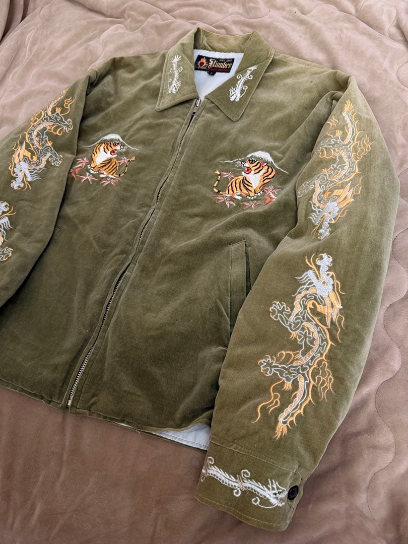 HUMBER USS 虎 vintage 別珍 日本限定スカジャン unisex