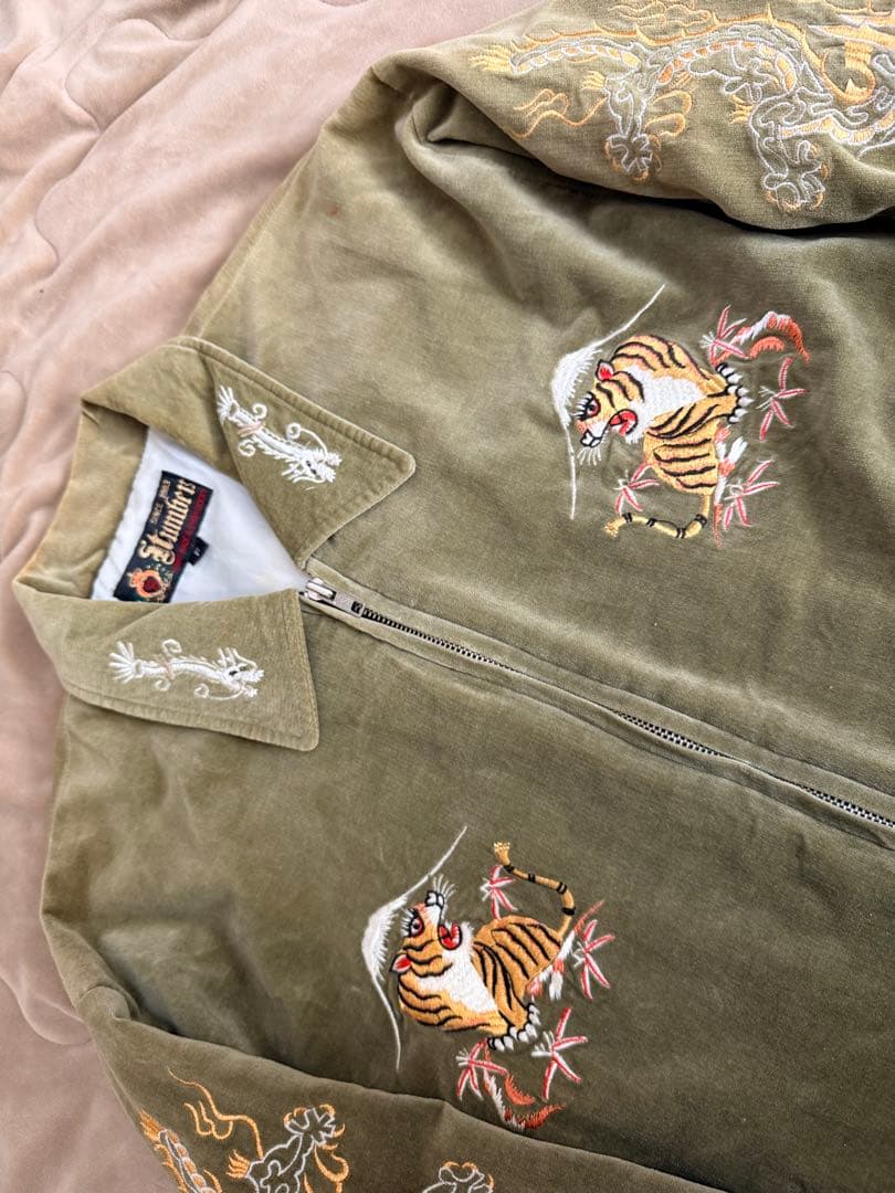 HUMBER USS 虎 vintage 別珍 日本限定スカジャン unisex