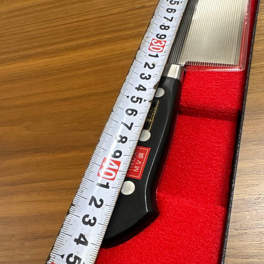 未使用品　INOX つば付き牛刀　300mm 實光