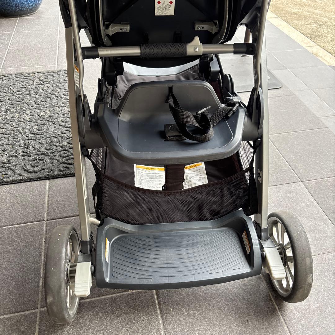 Chicco 二人乗りベビーカー シャンパン