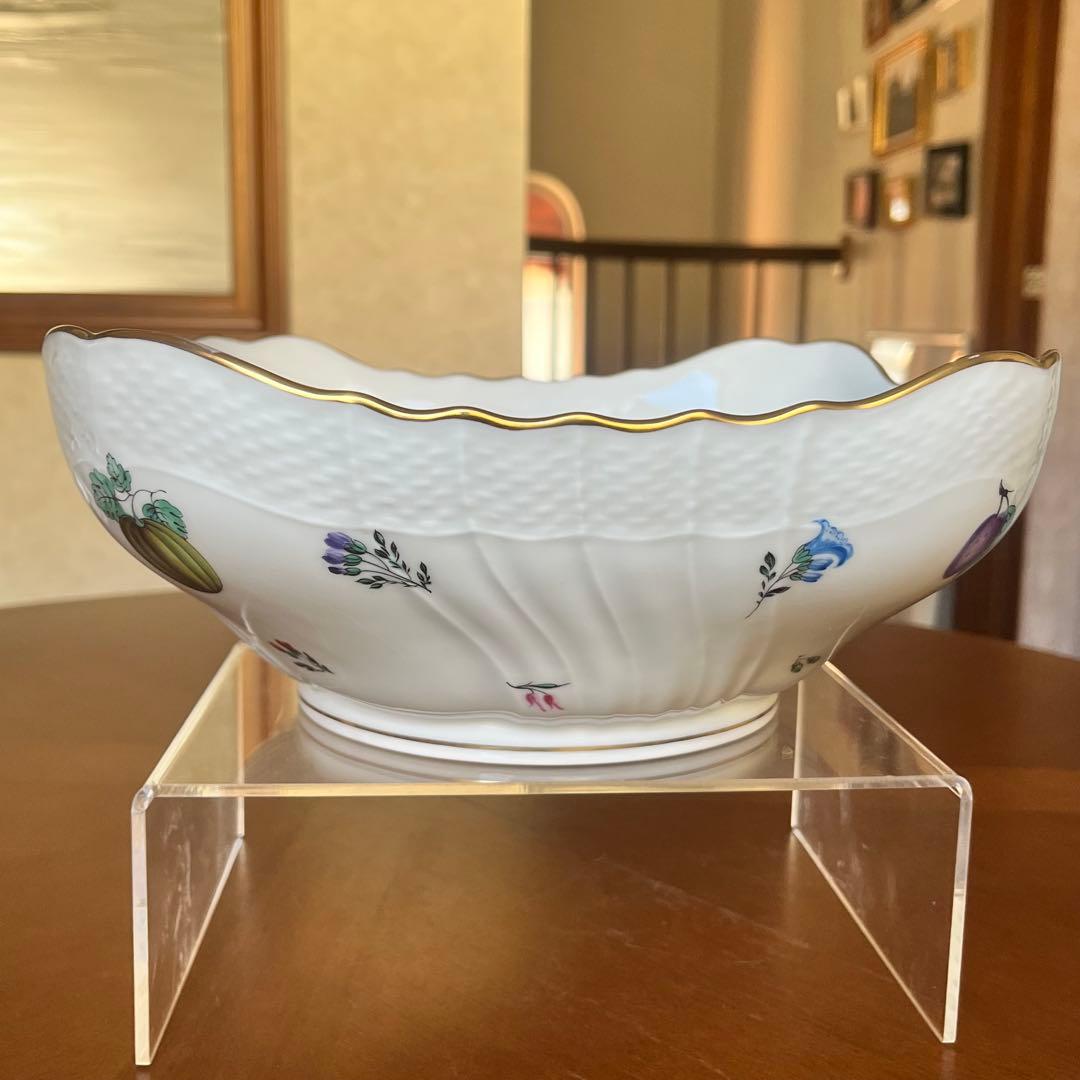 【希少品】リチャードジノリ★ベッキオペルージャ★豪華なスクエアボウル