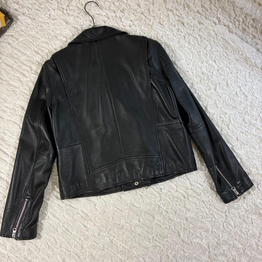2点おまとめ》スローブイエナ羊革ライダース38,ノマディス革ショルダーバッグ