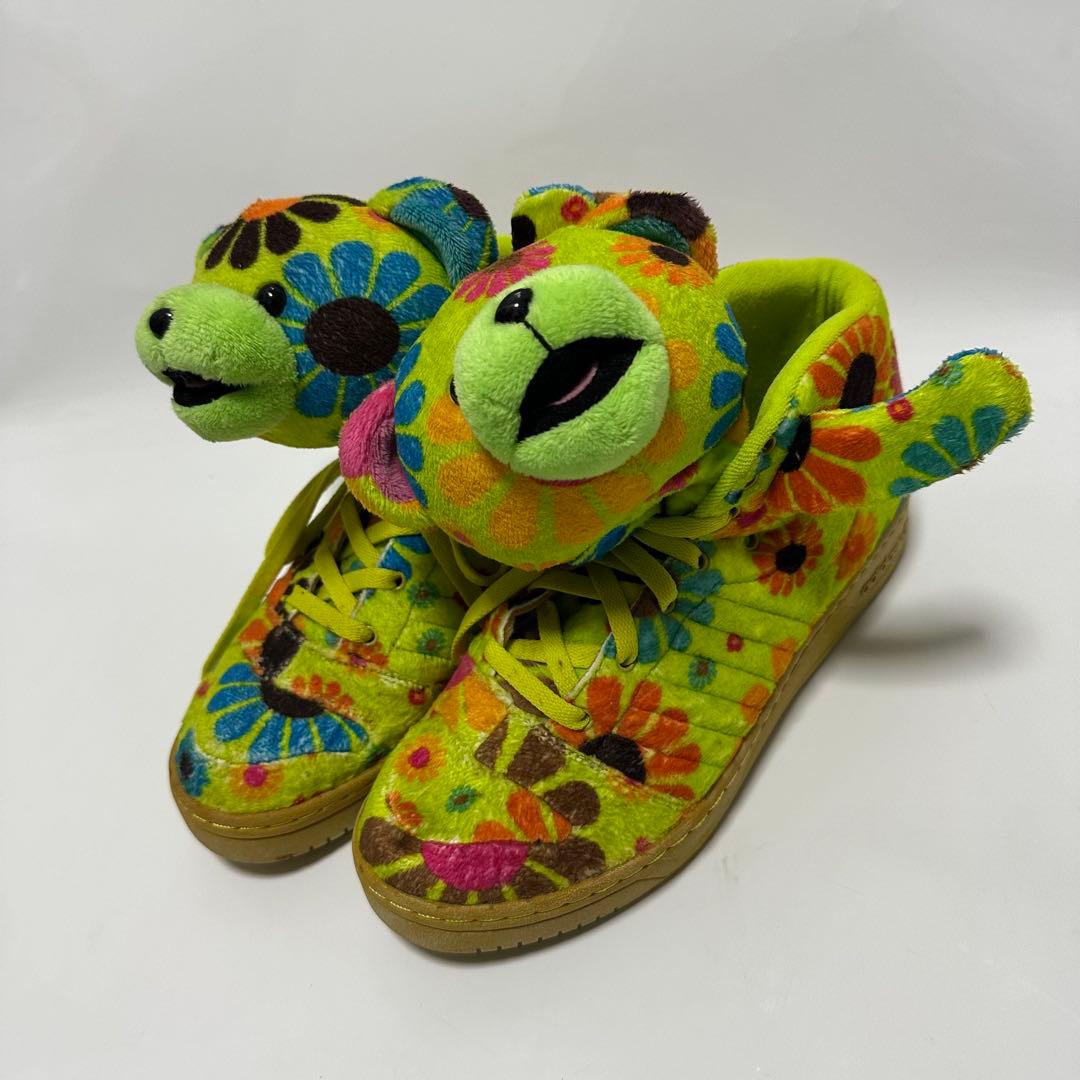 adidas JS BEAR 花柄 スニーカー 26cm