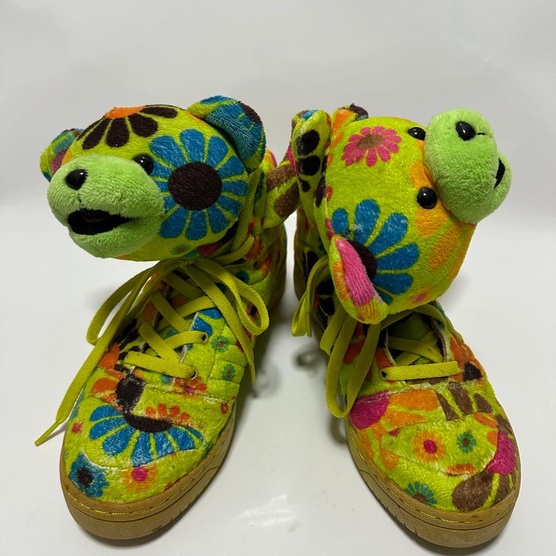adidas JS BEAR 花柄 スニーカー 26cm