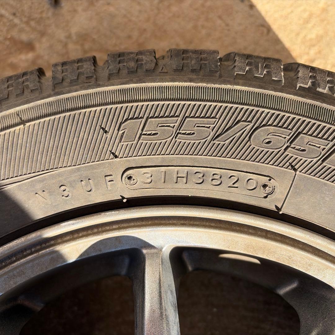 引き取り限定！ TOYO スタッドレスタイヤ　155/65R13
