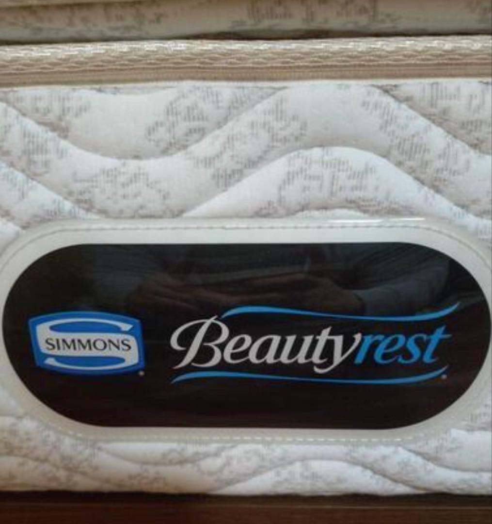 超美品simmonsシモンズ Beautyrestシングル マットレスフレーム付